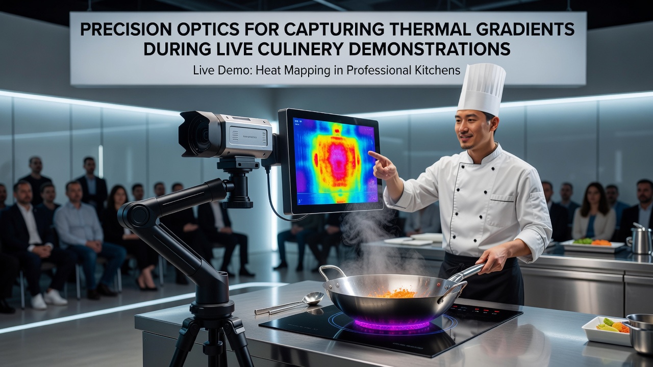 Precision Optics for Capturing Thermal Gradients During Live Culinary Demonstrations
